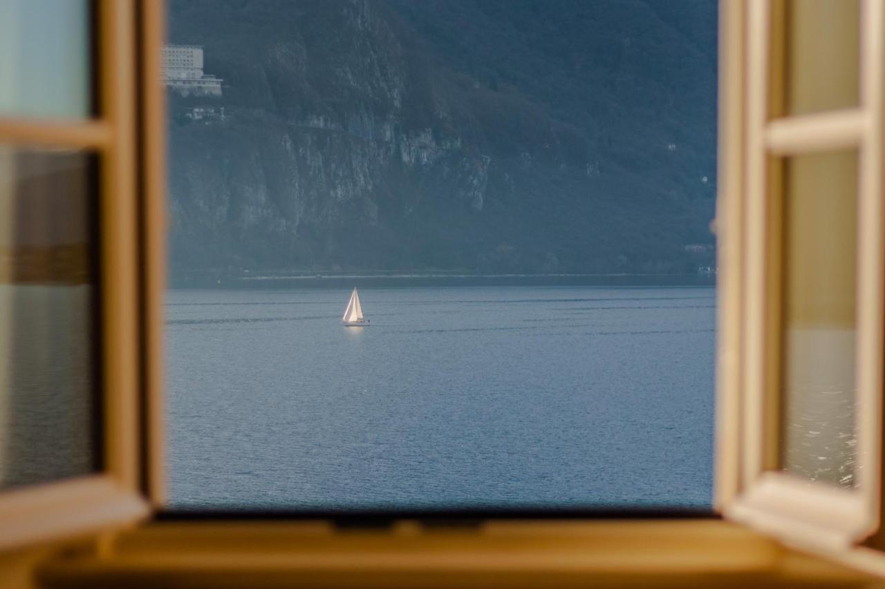Апартаменты Aglaia Luxury Lake View By Wonderful Italy Аббадия Лариана Экстерьер фото